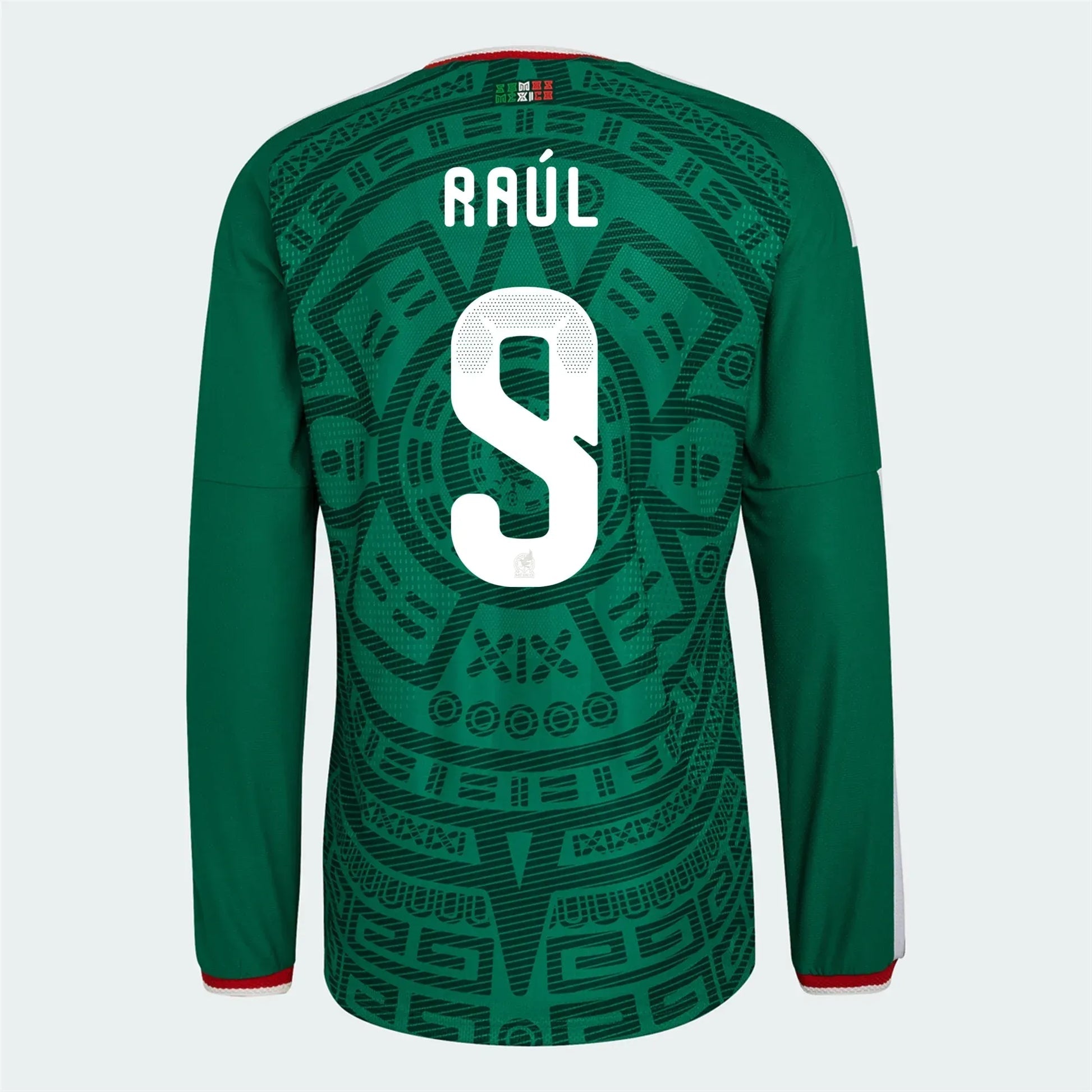2026 Mexico Men's Authentic Home Long-Sleeve Soccer Jersey