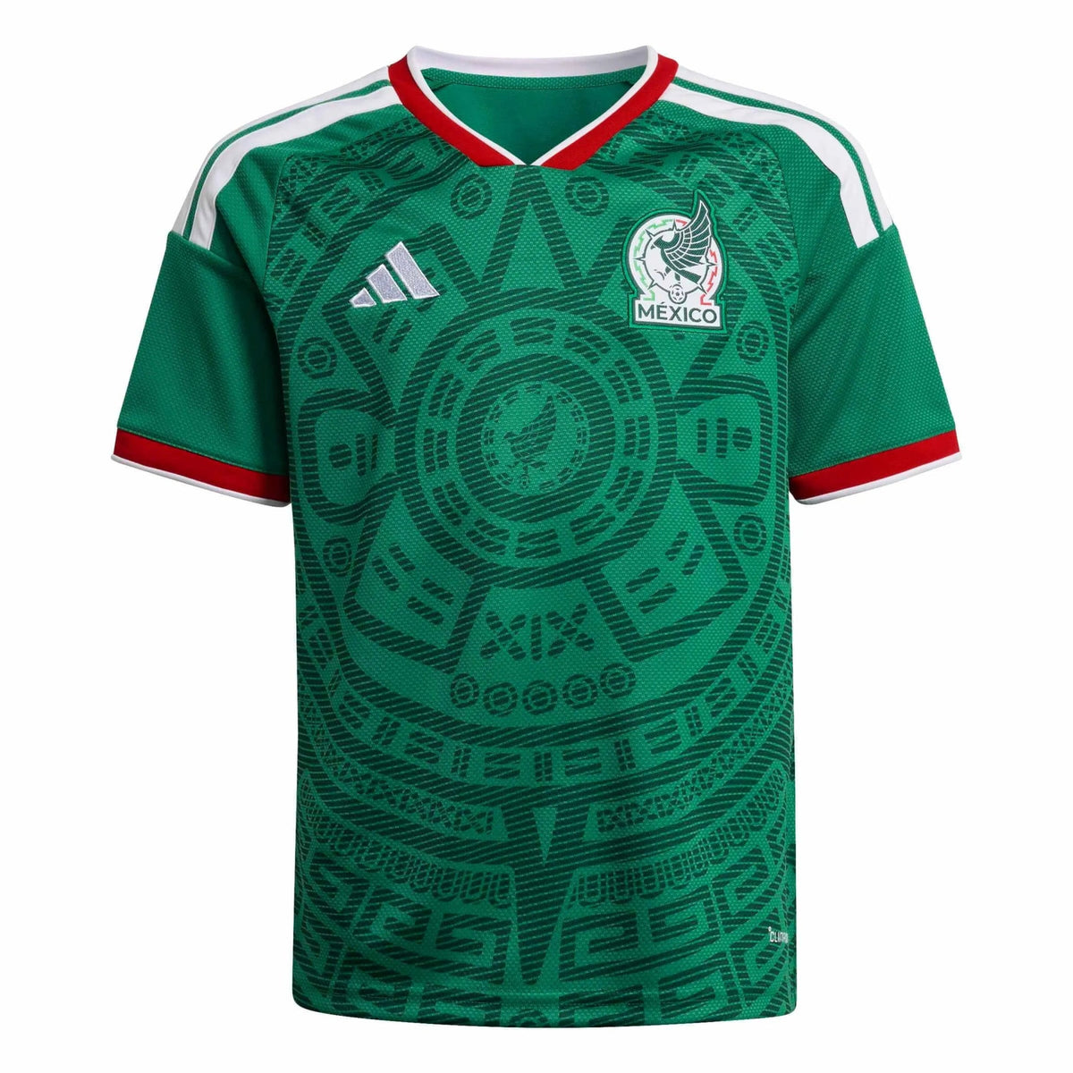 2026 Mexico Youth Stadium Home Soccer Jersey