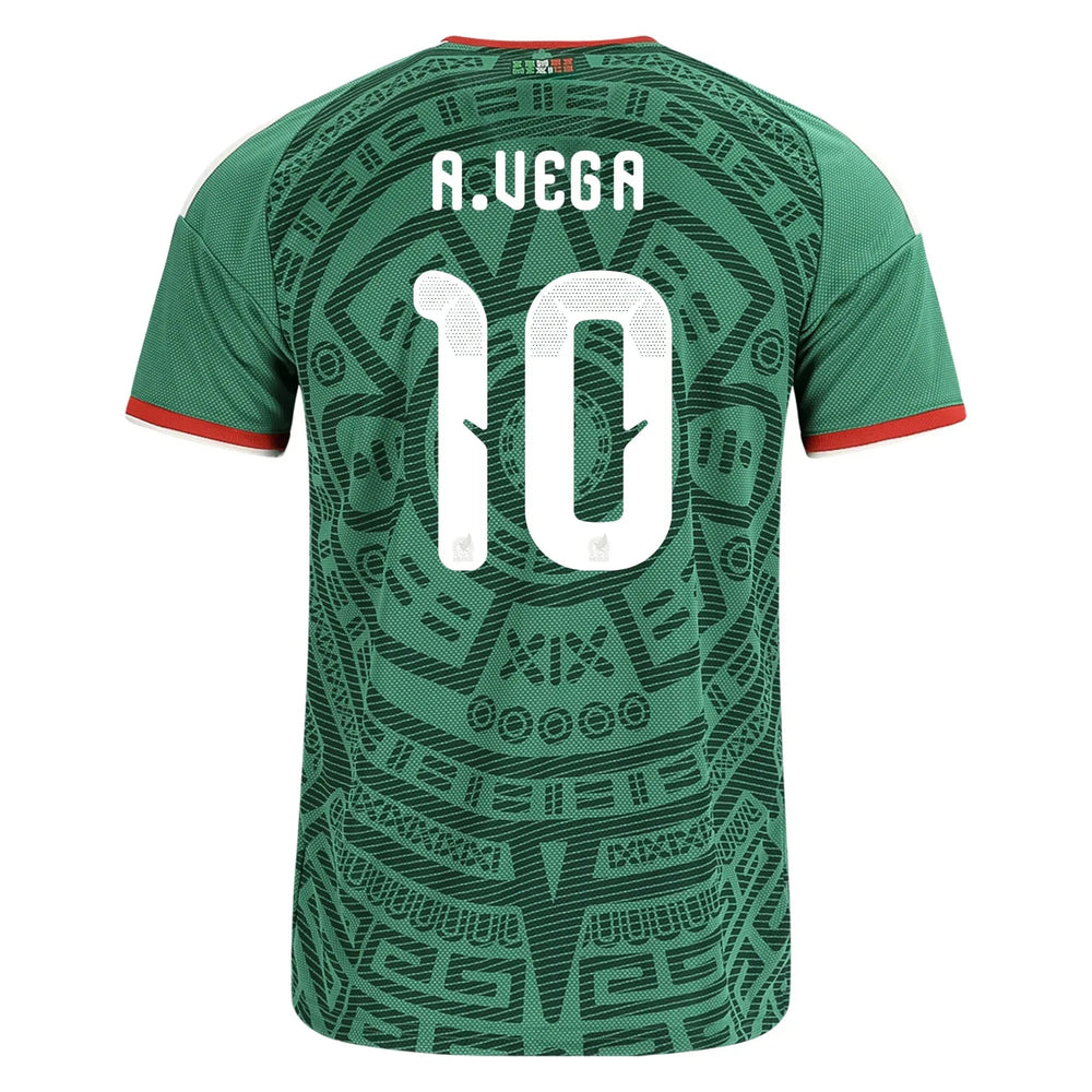 2026 Mexico Youth Stadium Home Soccer Jersey