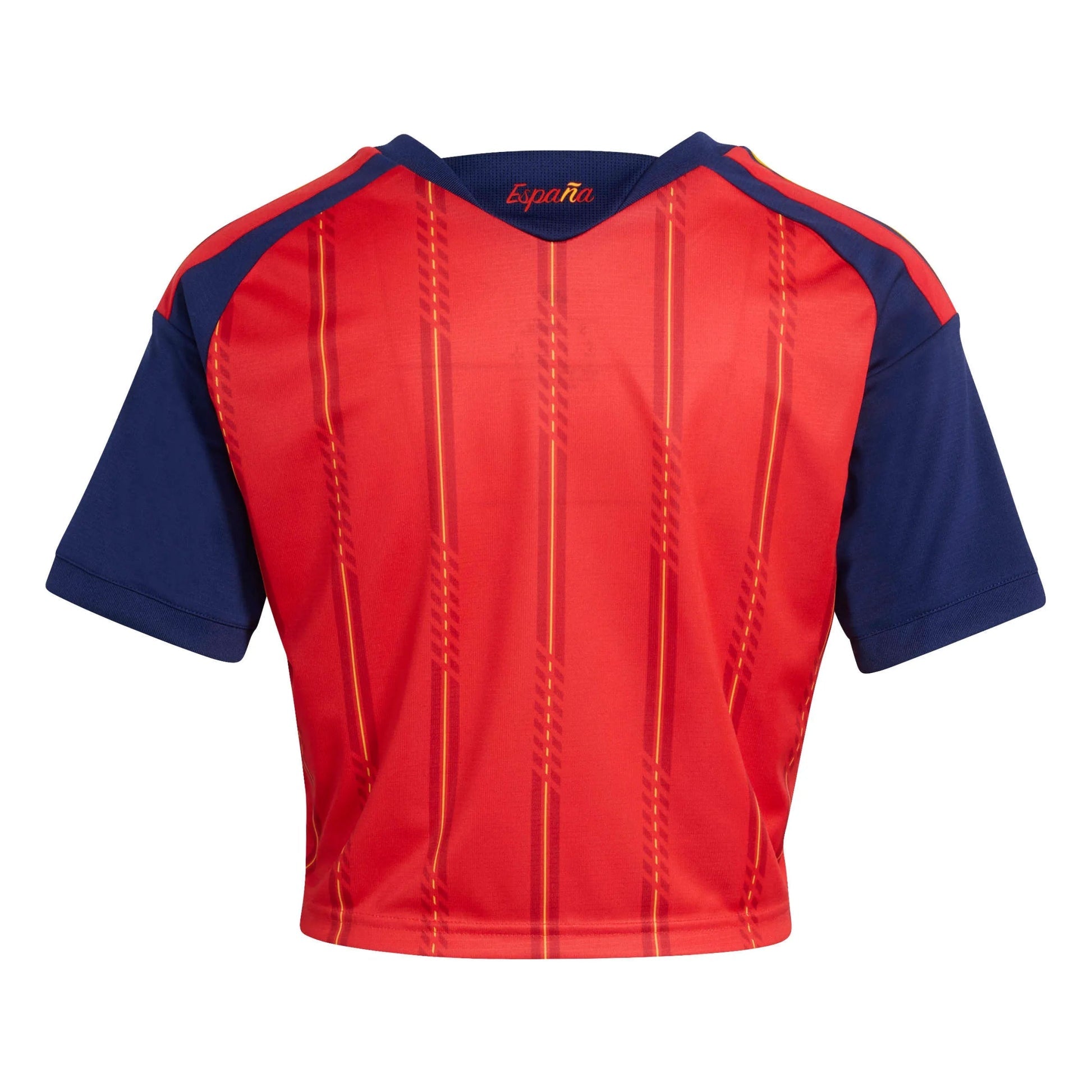 2026 Spain Women's Stadium Home Cropped Soccer Jersey