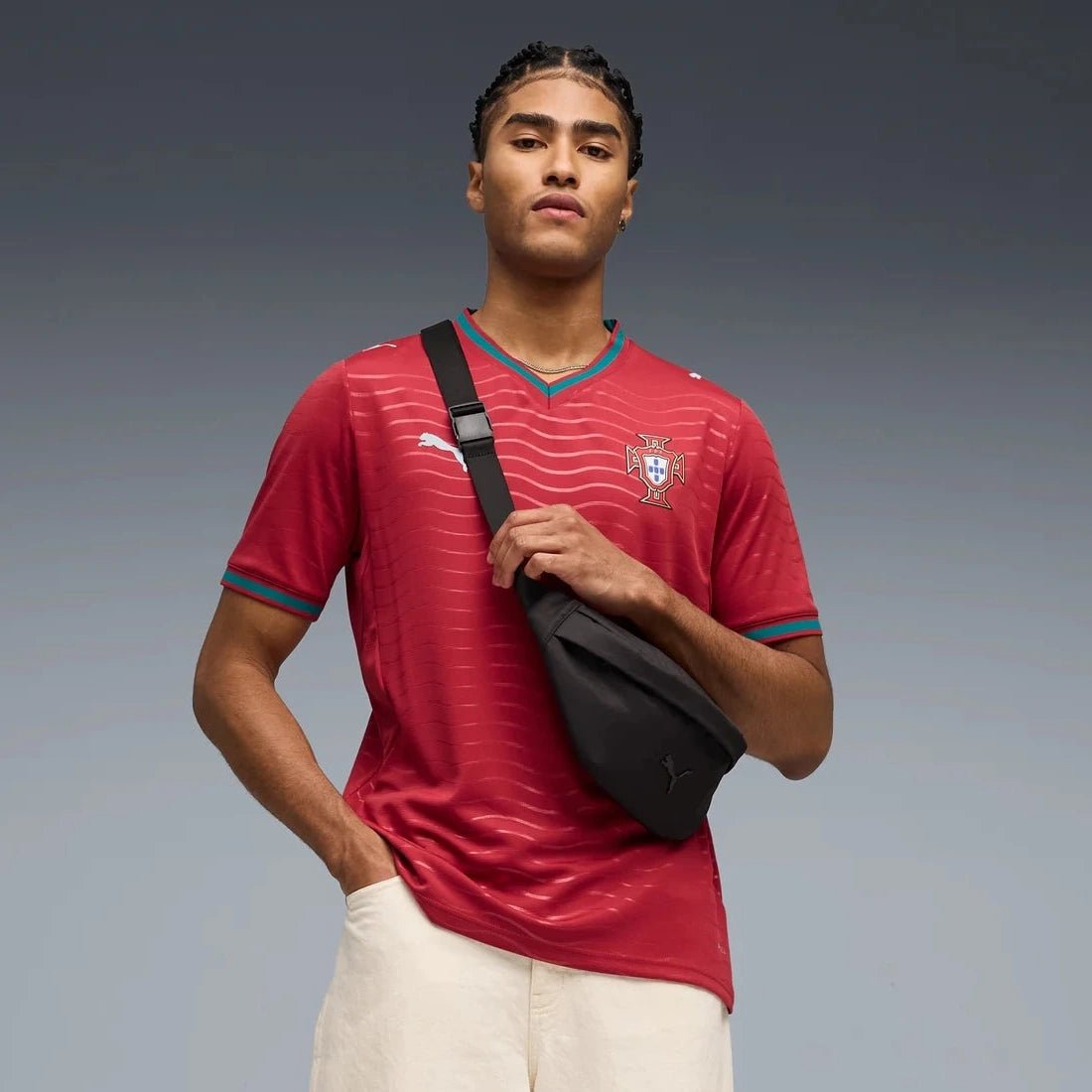 2026 Portugal Men's Stadium Home Soccer Jersey