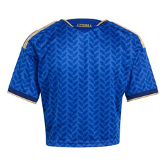 2026 Italy Women's Stadium Home Cropped Soccer Jersey