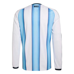 2026 Argentina Men's Stadium Home Long-Sleeve Soccer Jersey