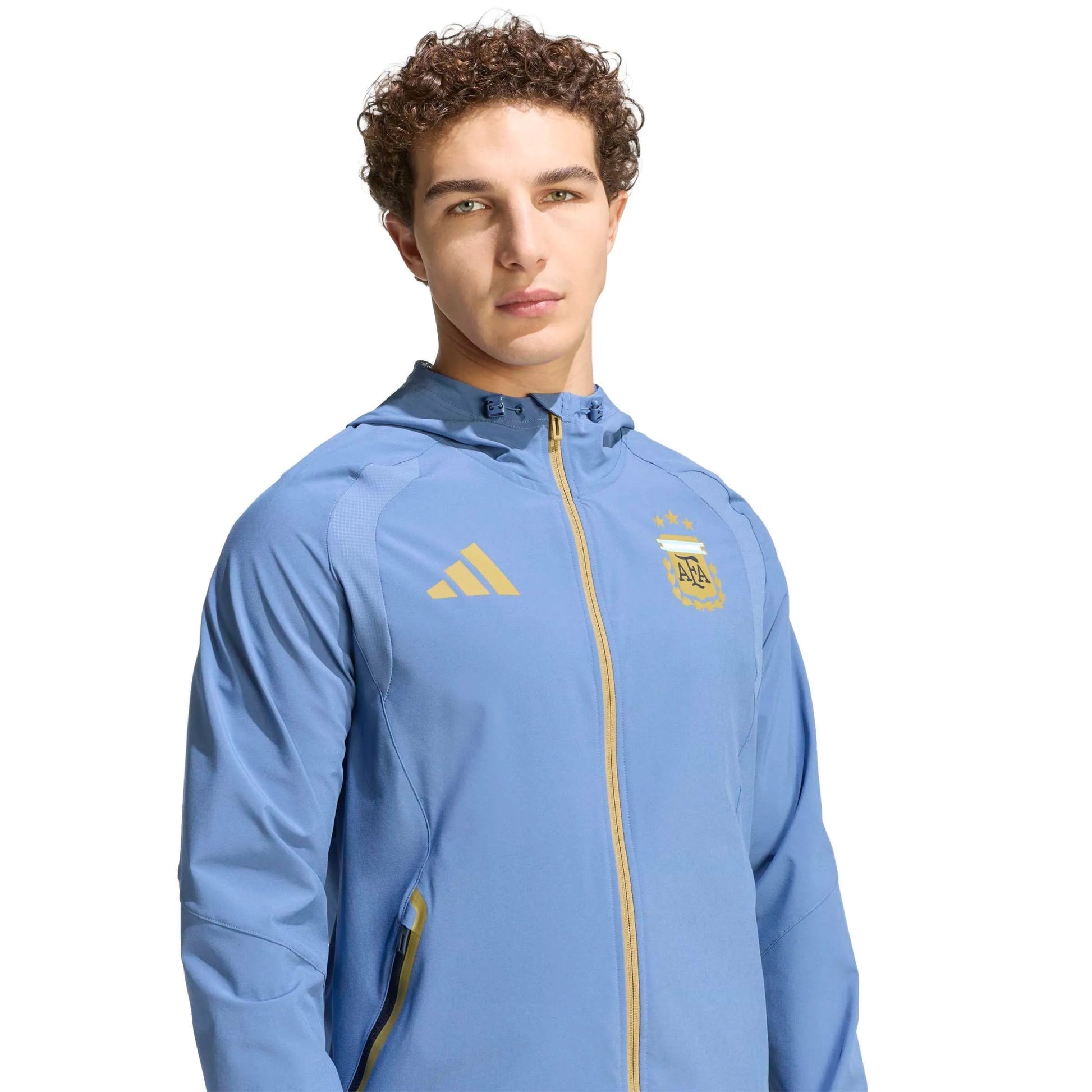 2026 Argentina Men's Tiro Travel Full Zip Windbreaker
