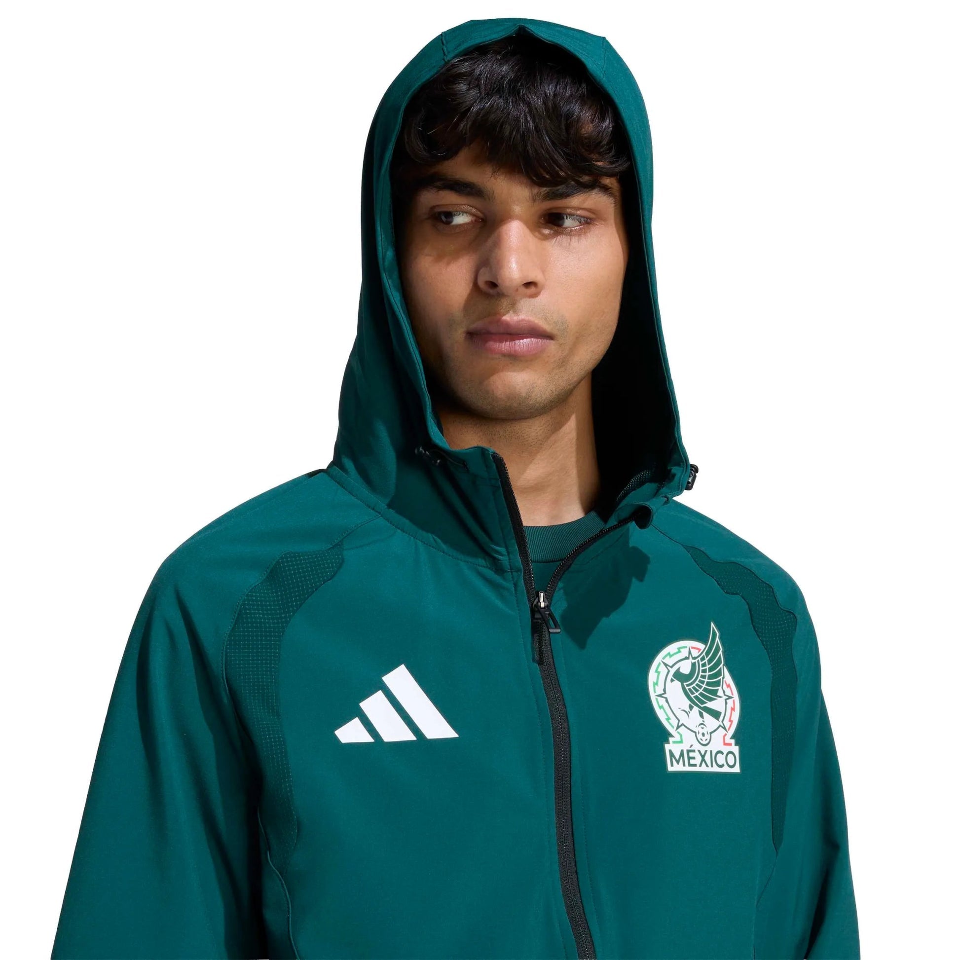 2026 Mexico Men's Tiro Travel Full Zip Windbreaker