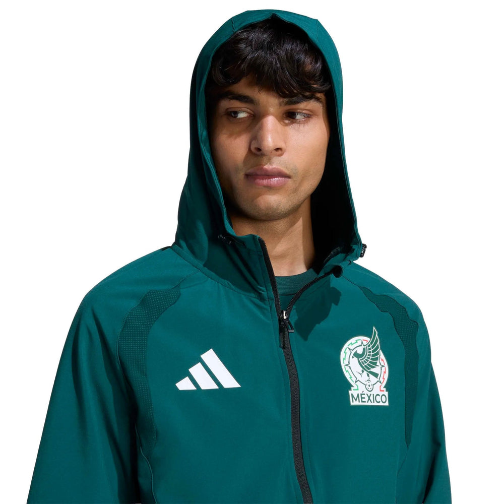 2026 Mexico Men's Tiro Travel Full Zip Windbreaker
