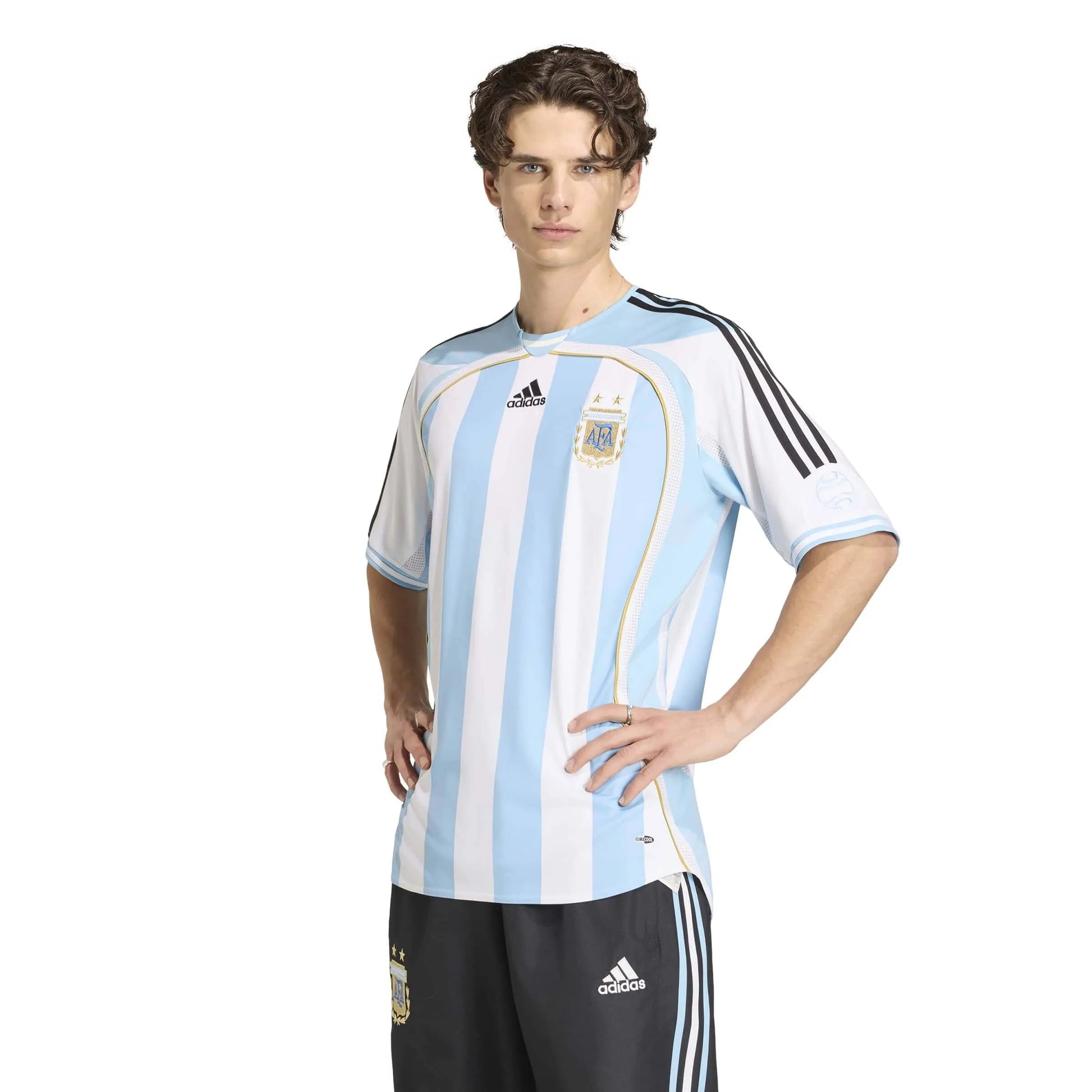 2006 Argentina Men's Retro Stadium Home Soccer Jersey