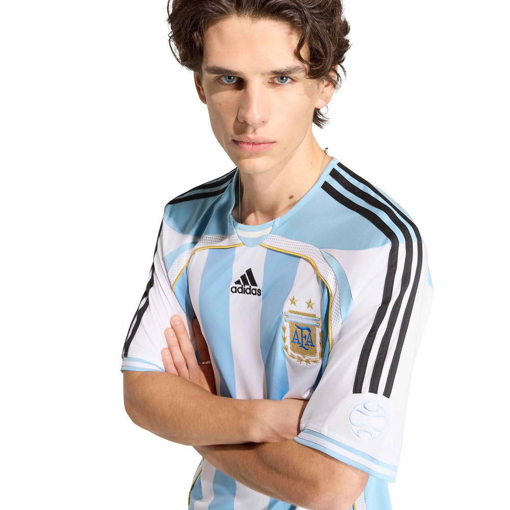 2006 Argentina Men's Retro Stadium Home Soccer Jersey