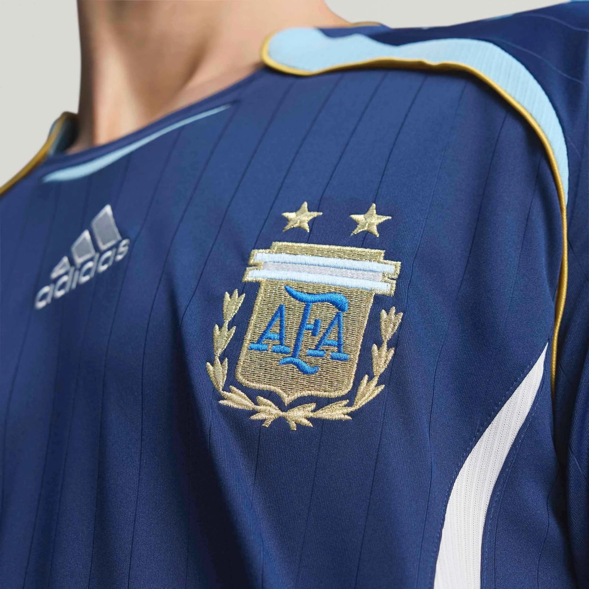 2006 Argentina Men's Retro Stadium Away Soccer Jersey