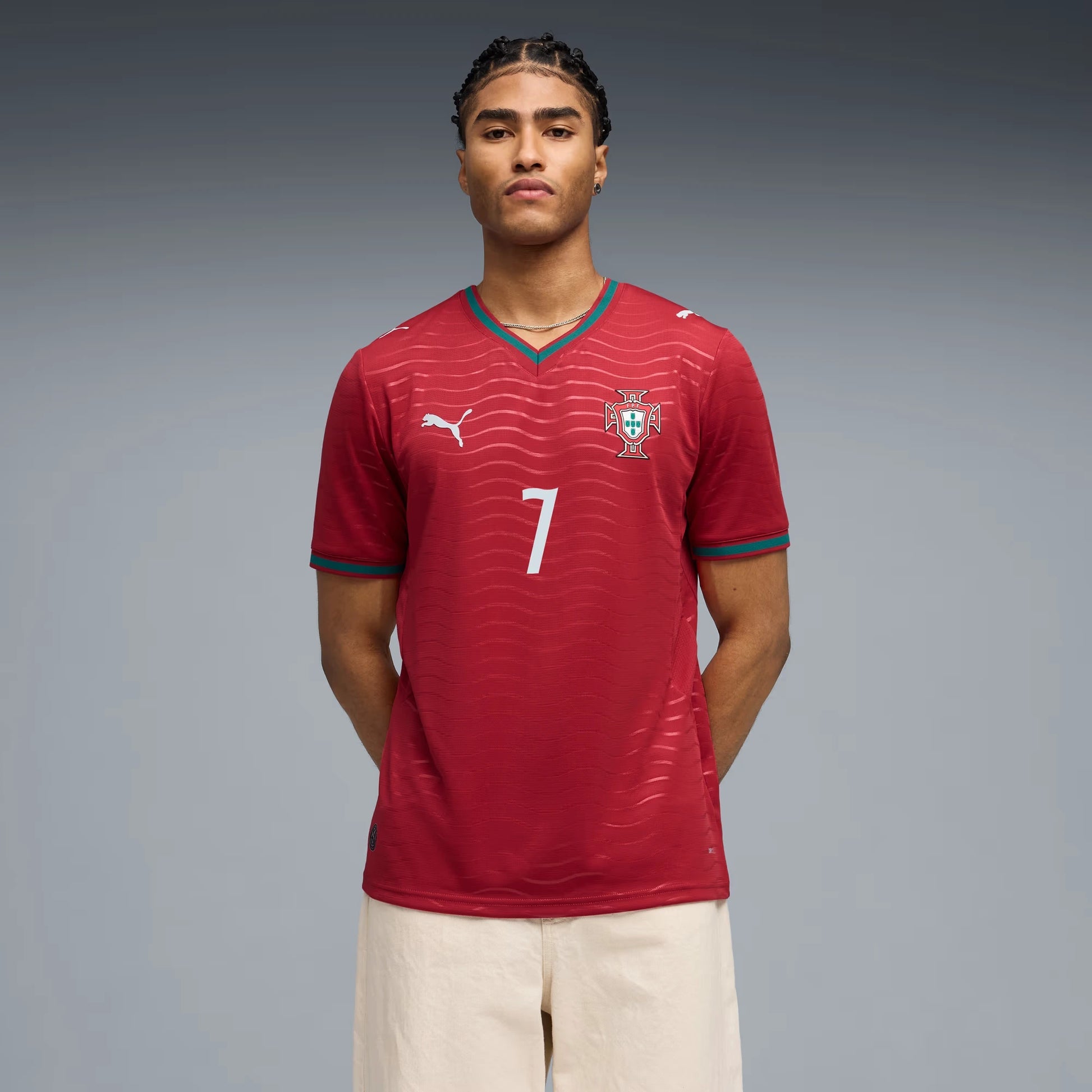 2026 Portugal Men's Stadium Home Ronaldo #7 Soccer Jersey