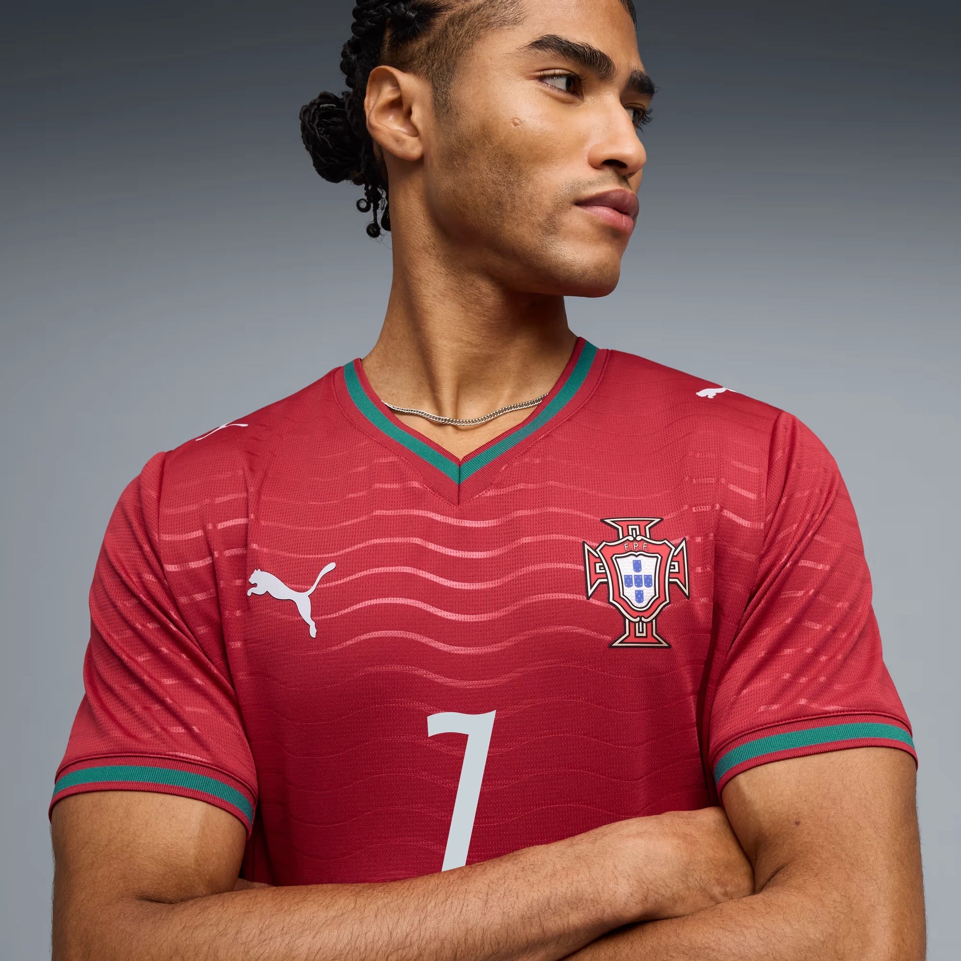 2026 Portugal Men's Stadium Home Ronaldo #7 Soccer Jersey