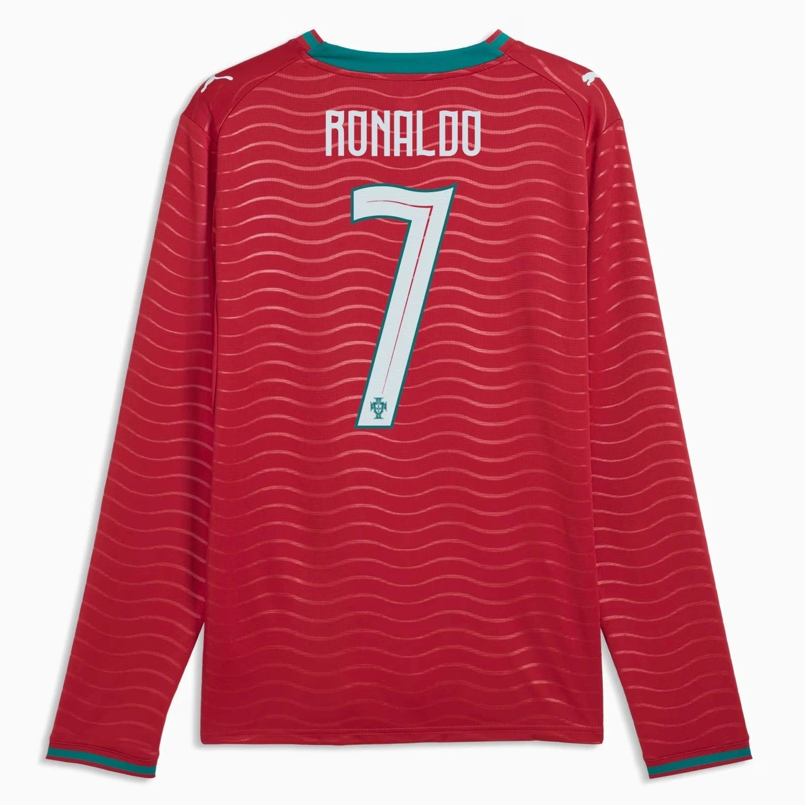 2026 Portugal Men's Stadium Home Ronaldo #7 Long-Sleeve Soccer Je