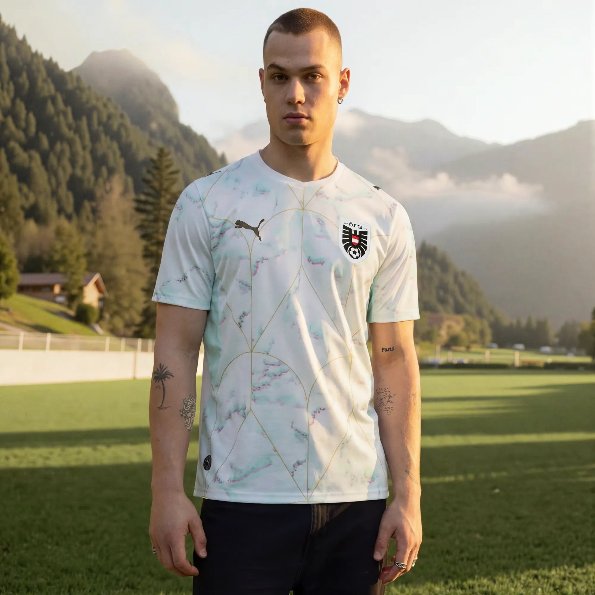 2026 Austria Men's Stadium Away Soccer Jersey
