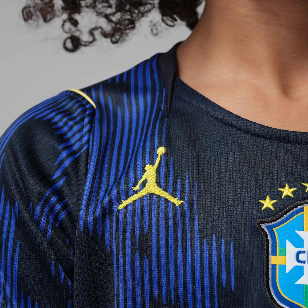 2026-27 Brazil Little Kids' Stadium Away Soccer Jersey