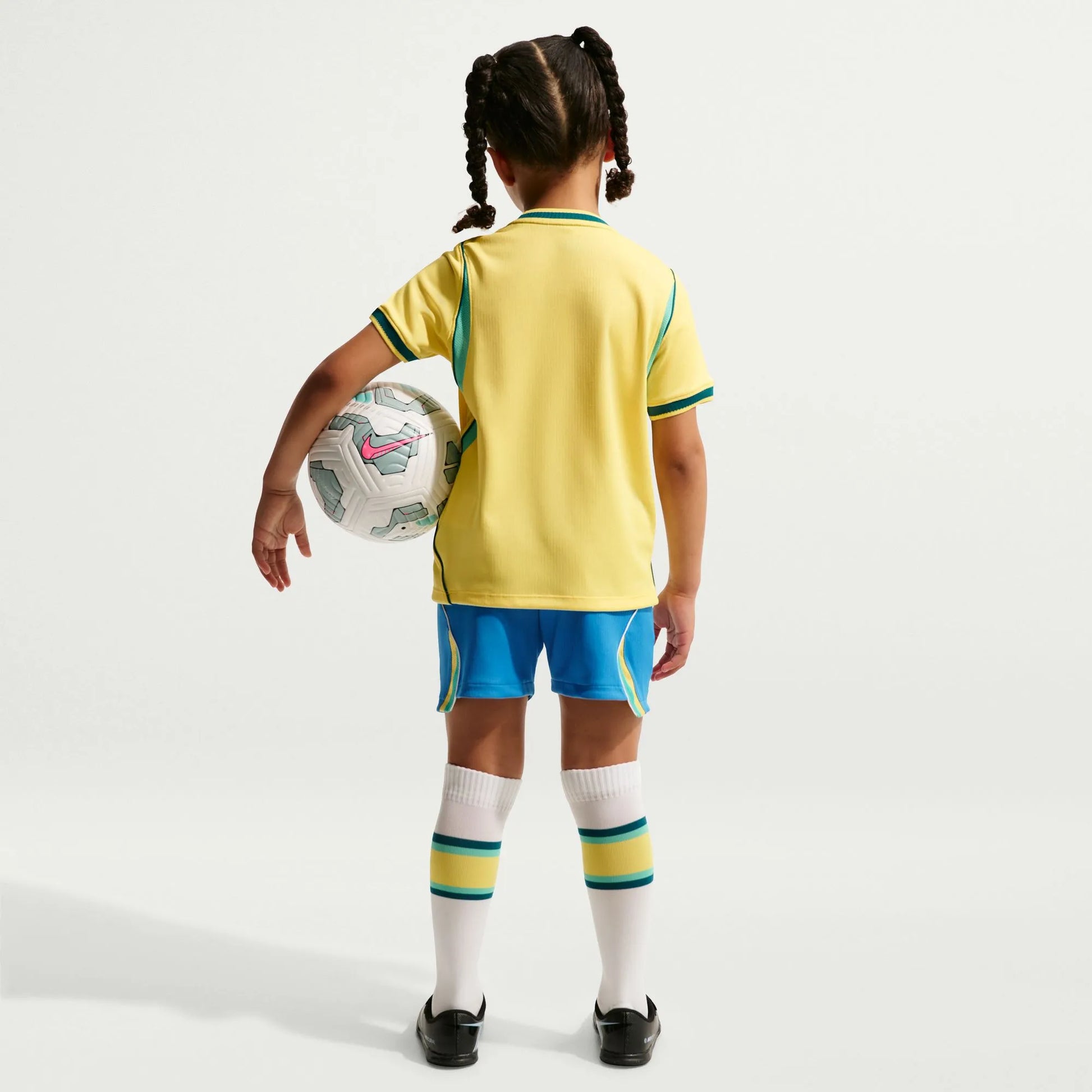 2026-27 Brazil Little Kids' Stadium Home Kit