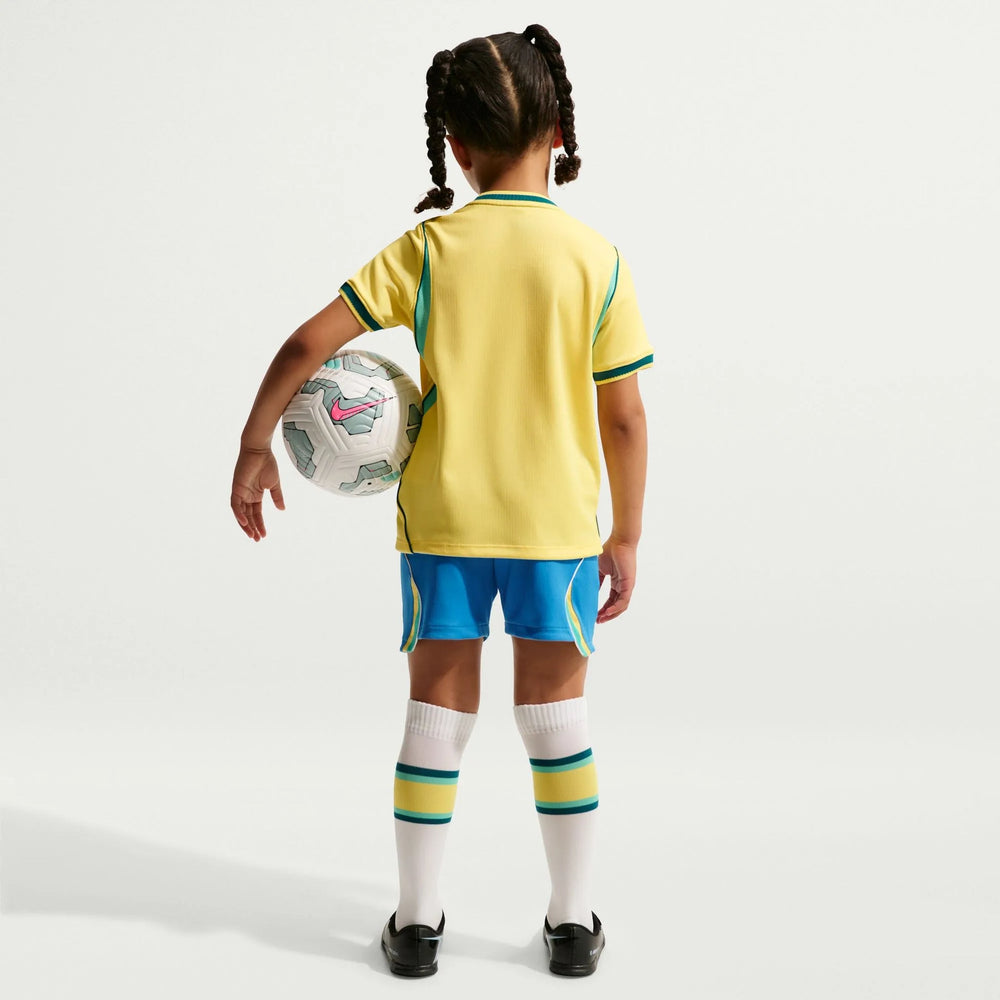 2026-27 Brazil Little Kids' Stadium Home Kit