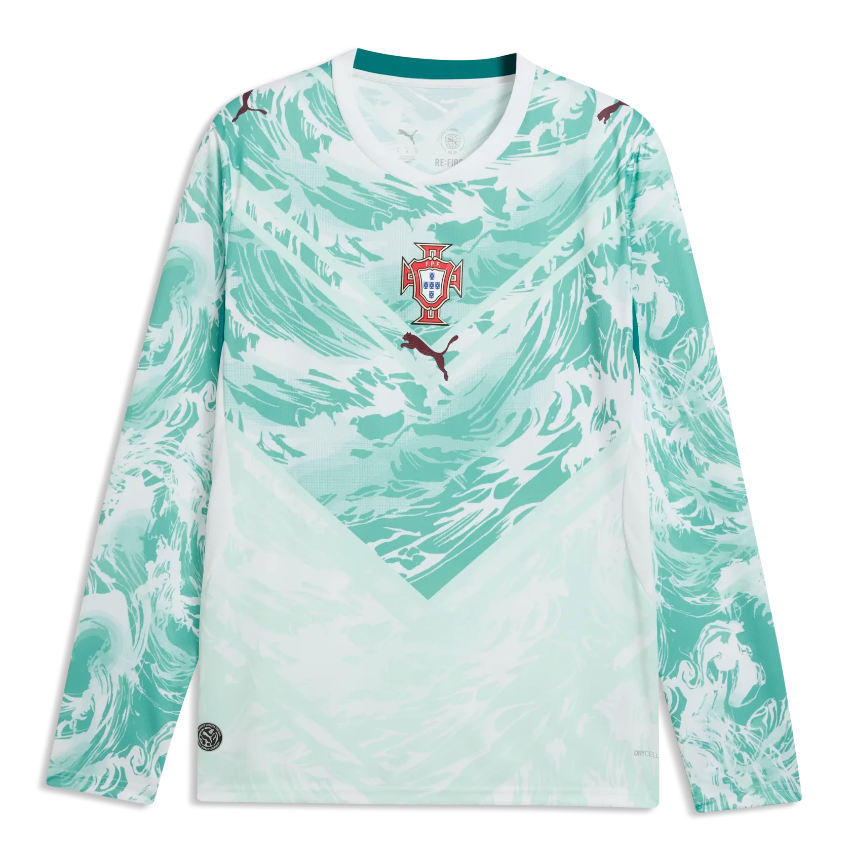 2026-27 Portugal Men's Stadium Away Long-Sleeve Soccer Jersey