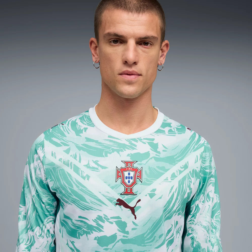 2026-27 Portugal Men's Stadium Away Long-Sleeve Soccer Jersey