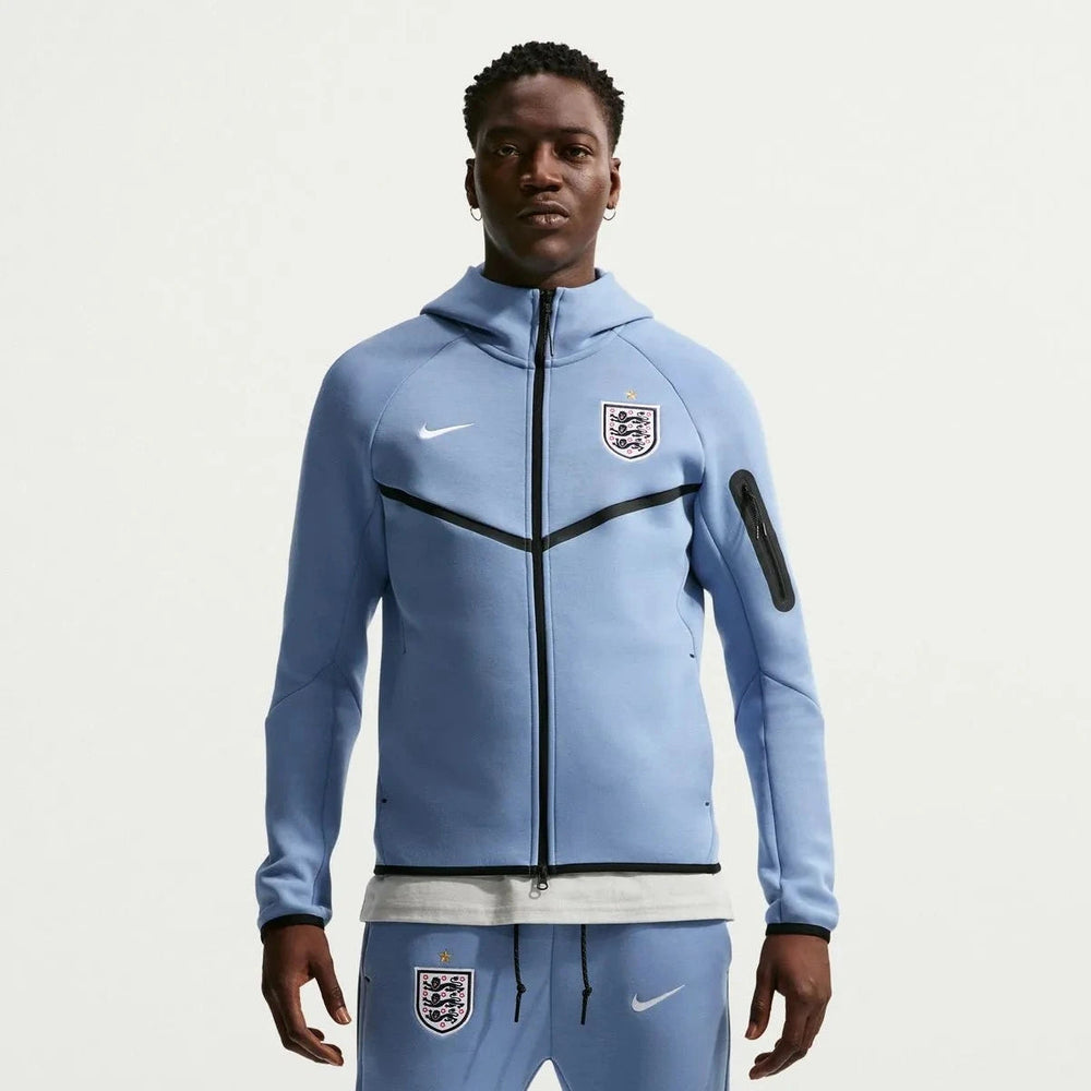 2026-27 England Men's Full-Zip Tech Fleece Hoodie