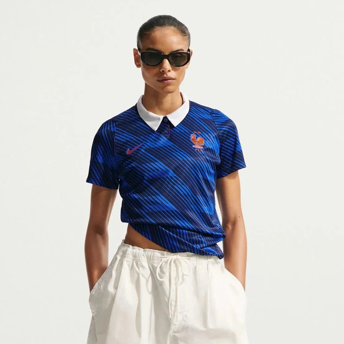 2026-27 France Women's Stadium Home Soccer Jersey