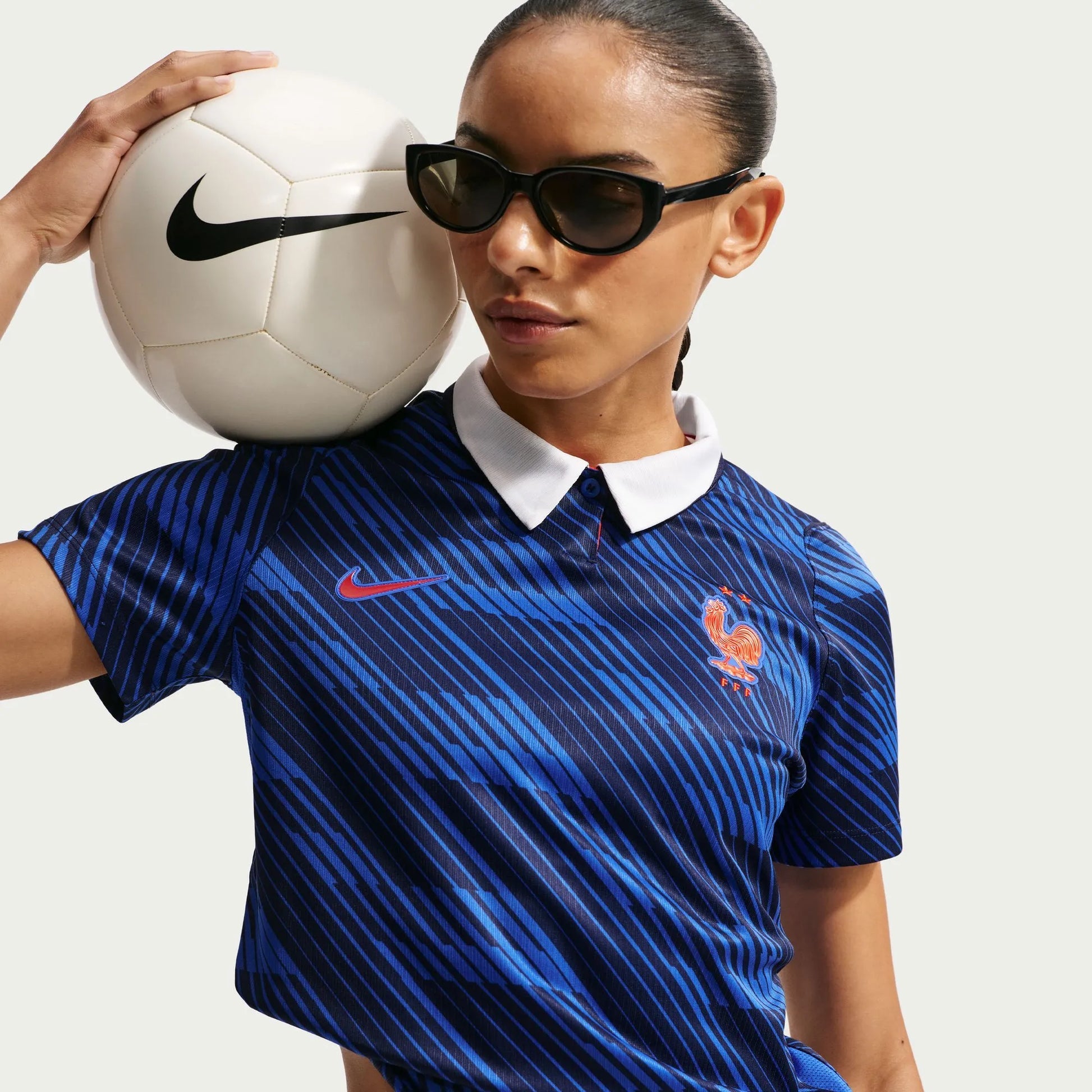 2026-27 France Women's Stadium Home Soccer Jersey