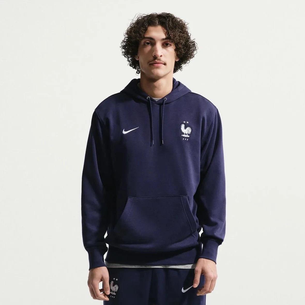 2026-27 France Men's Club French Terry Pullover Hoodie