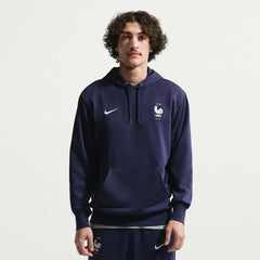 2026-27 France Men's Club French Terry Pullover Hoodie