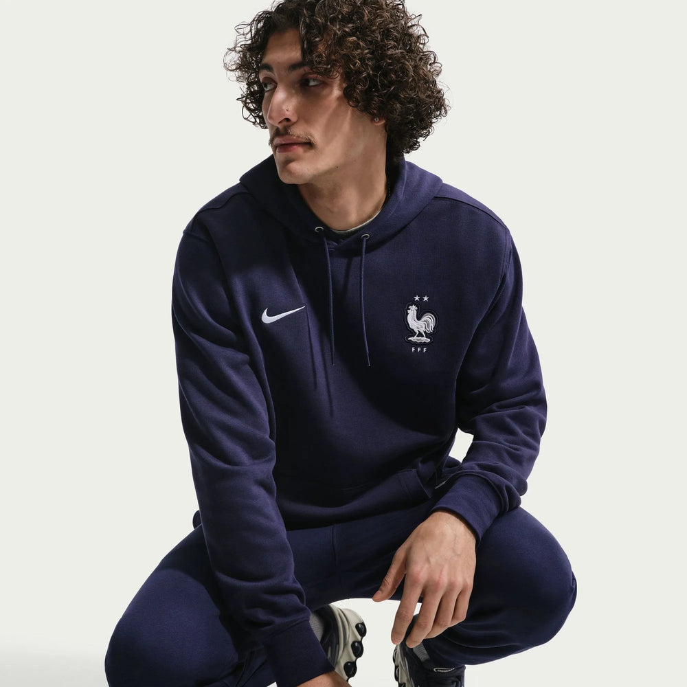 2026-27 France Men's Club French Terry Pullover Hoodie