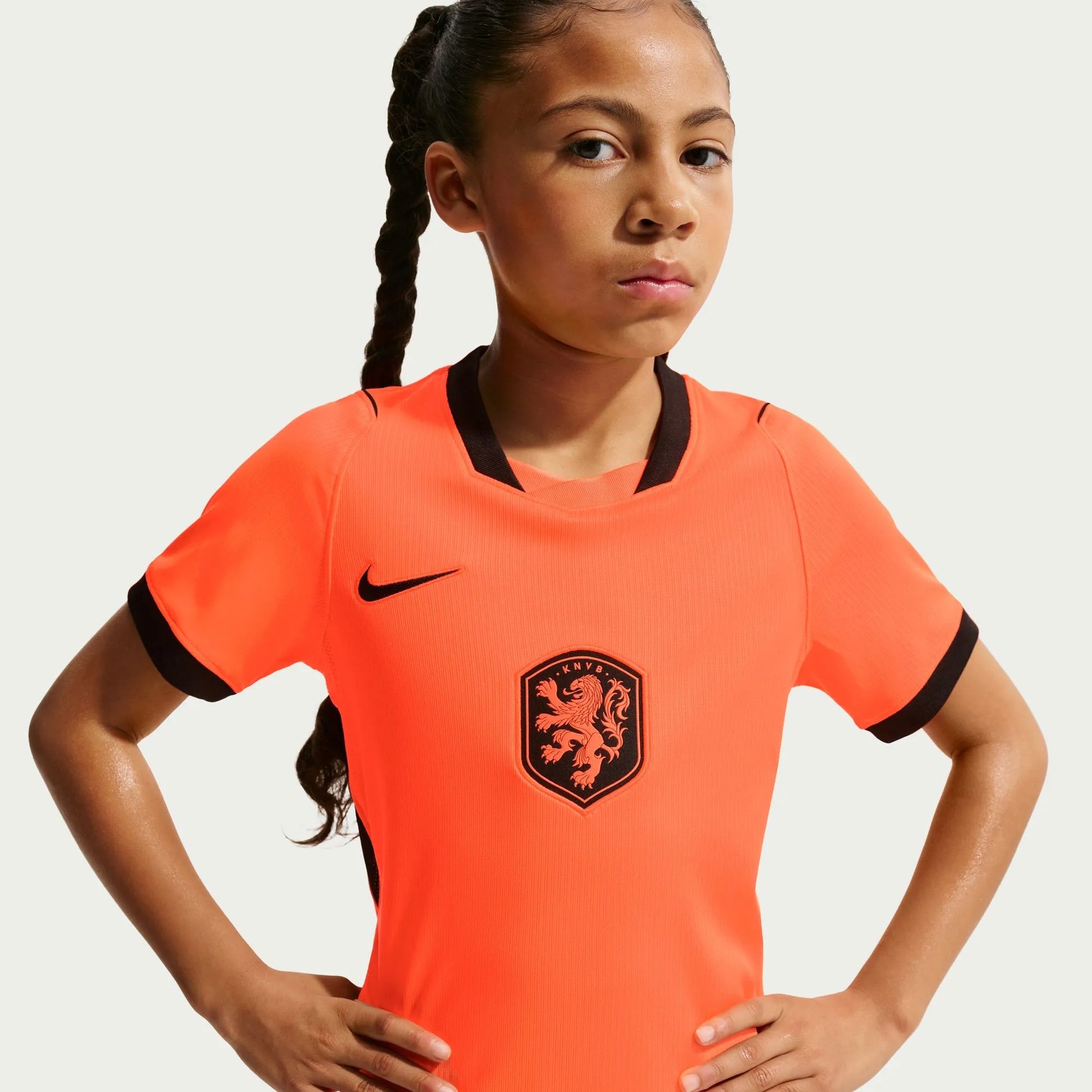 2026-27 Netherlands Youth Stadium Home Soccer Jersey