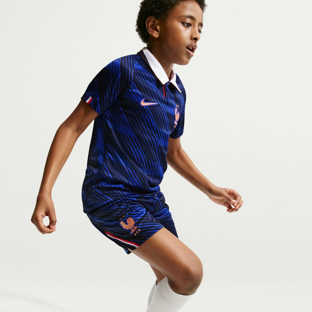 2026-27 France Youth Stadium Home Shorts