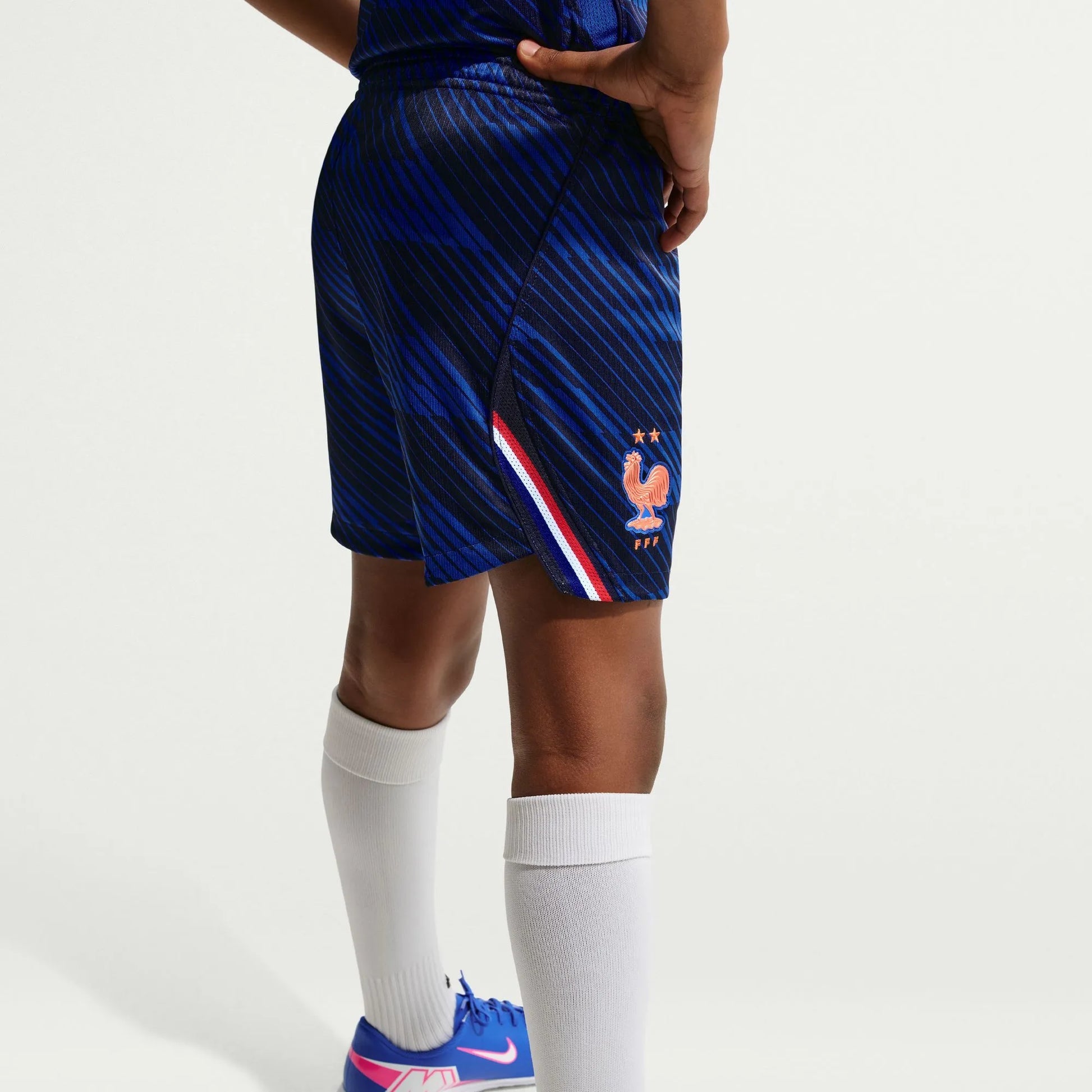 2026-27 France Youth Stadium Home Shorts