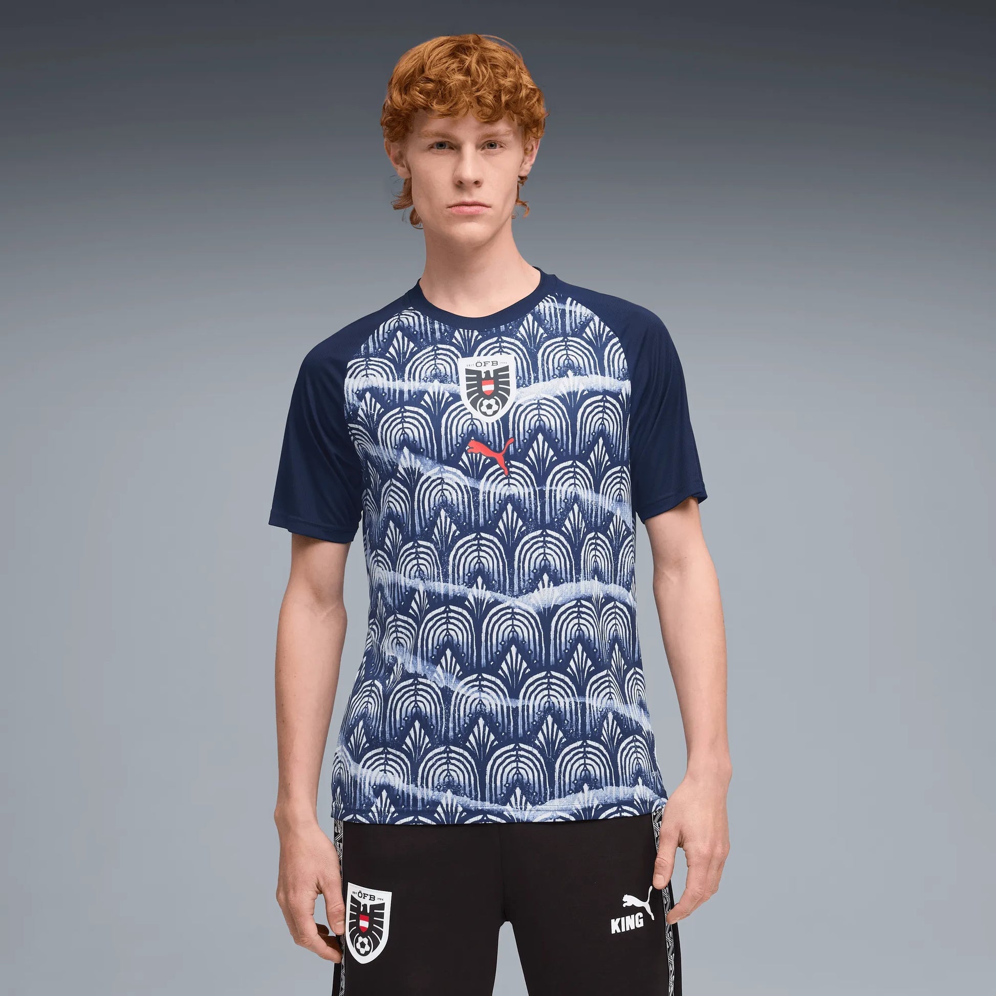 2026-27 Austria Men's Pre-Match Soccer Jersey