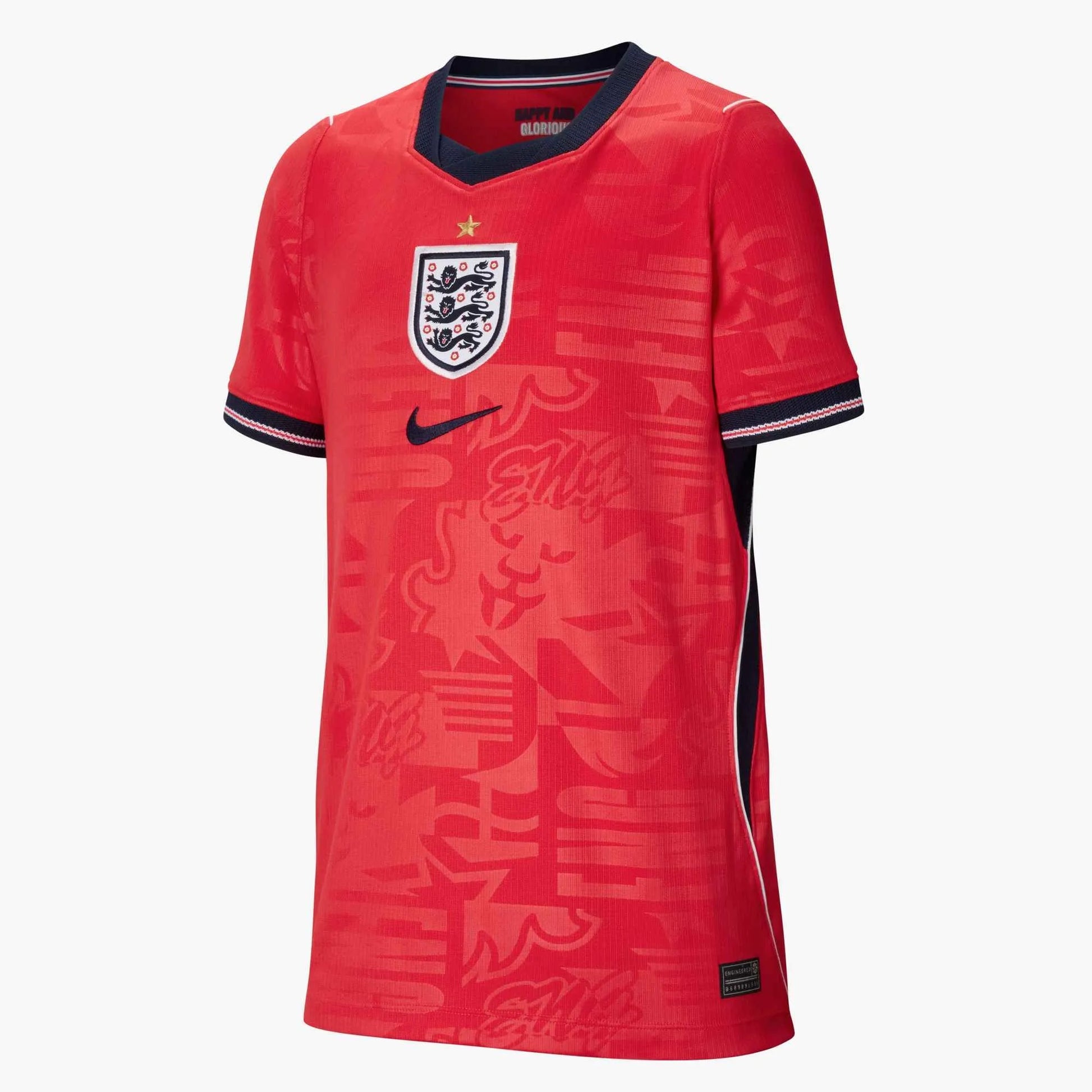 2026-27 England Youth Stadium Away Soccer Jersey