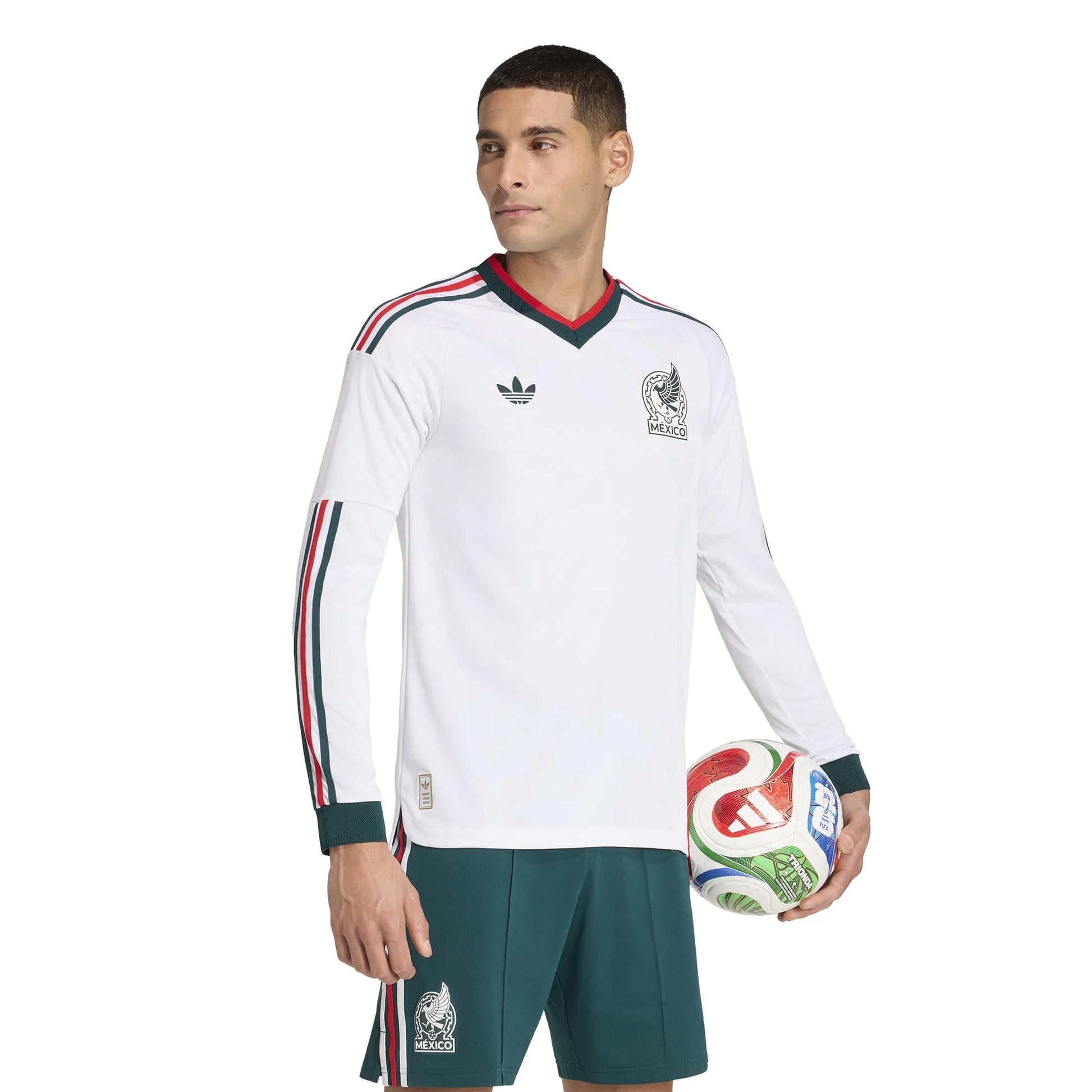 2026 Mexico Men's Authentic Away Long-Sleeve Soccer Jersey